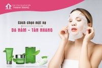 Cách chọn mặt nạ cho da nám, tàn nhang