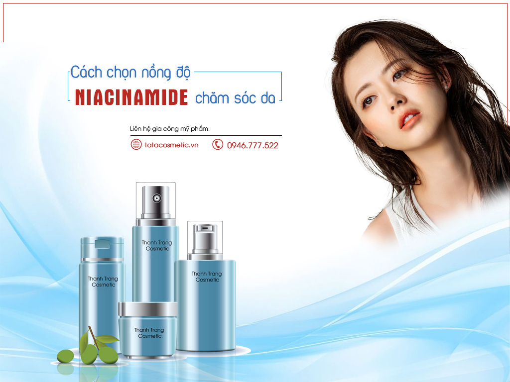 Cách chọn nồng độ Niacinamide chăm sóc da