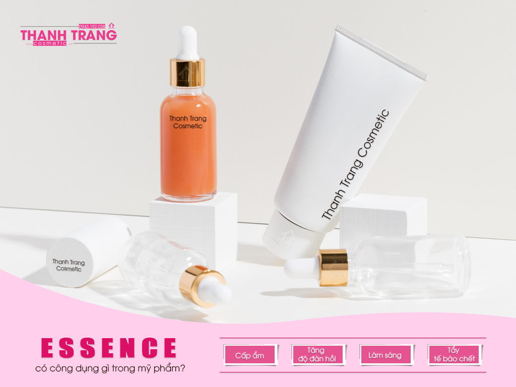 Vai trò dưỡng ẩm của Essence trong mỹ phẩm