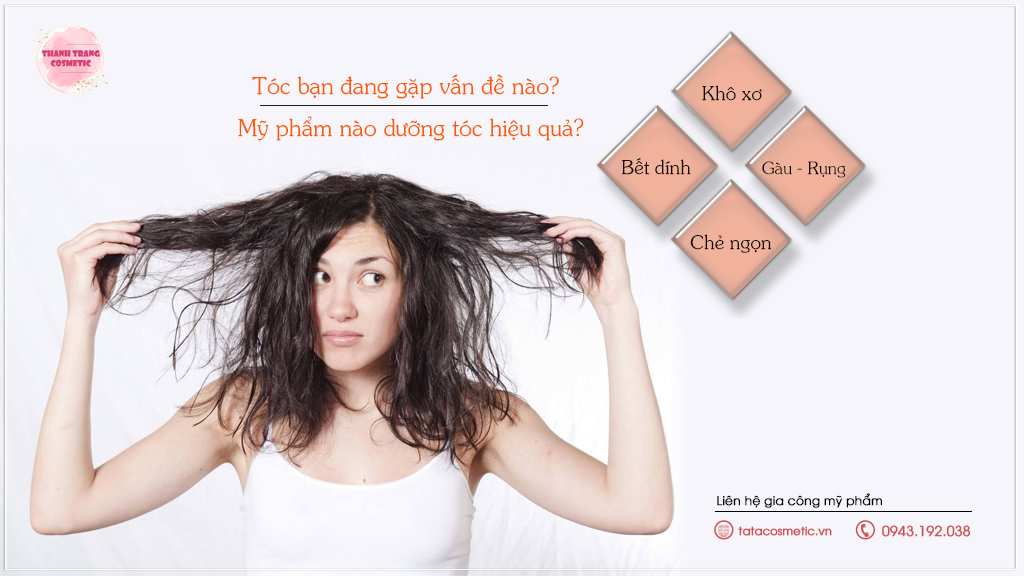 Các vấn đề thường gặp ở tóc và cách khắc phục