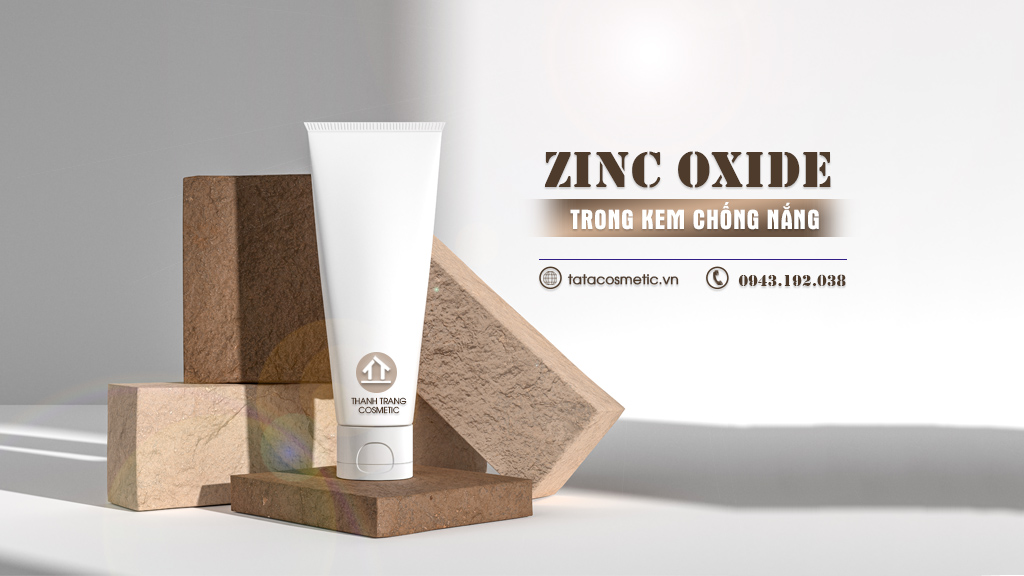 Zinc oxide trong kem chống nắng